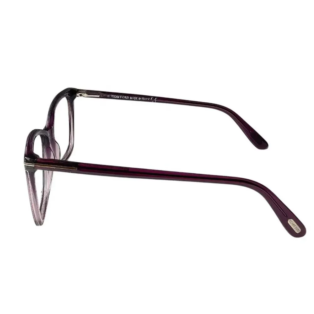 Tom Ford Thin Butterfly Optical Violet Acetate Eye Glass Frame No Lens w/Case